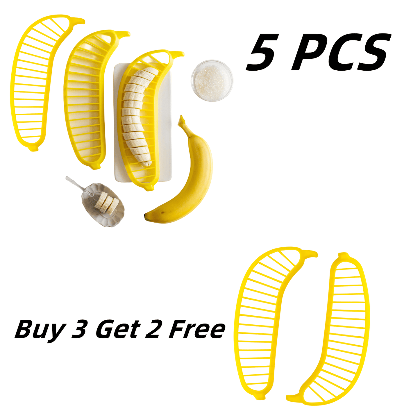 (🔥Last Day Promotion - 50% off) 🍌🍌 Food Manual Slicer