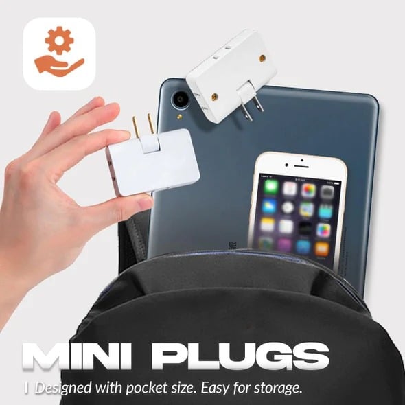 (🔥Last Day Promotion - 50% off)180 Degrees Rotatable Socket Converter