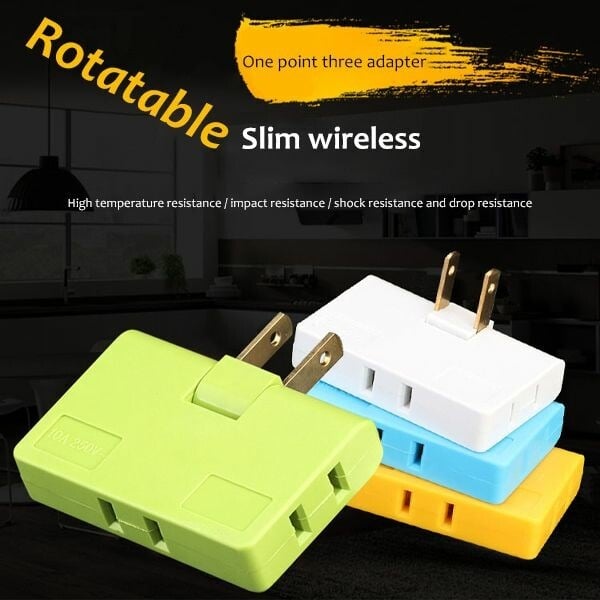 (🔥Last Day Promotion - 50% off)180 Degrees Rotatable Socket Converter