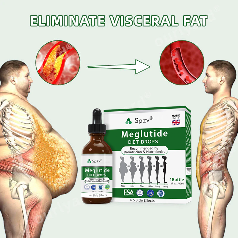 🍟🥔Spzv® Meglutide Diet Drops - Made & Shipped From the UK👩⚕️