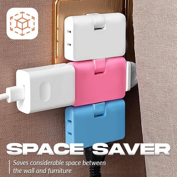 (🔥Last Day Promotion - 50% off)180 Degrees Rotatable Socket Converter