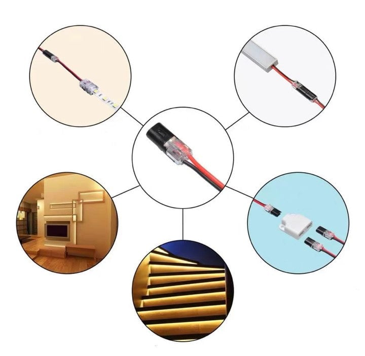 (đ„Last Day Promotion - 49% off)2024Double-wire Plug-in Connector With Locking Buckle(The more you buy, the more discounts you get)