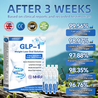 𝐈𝐅𝐌𝐀𝐆𝐈𝐂® 𝐆𝐋𝐏-𝟏 𝐏𝐫𝐨 𝐖𝐞𝐢𝐠𝐡𝐭 𝐋𝐨𝐬𝐬 𝐎𝐫𝐚𝐥 𝐒𝐨𝐥𝐮𝐭𝐢𝐨𝐧 Visible results in 7 days, no side effects, suitable for all age groups 🌹🌹