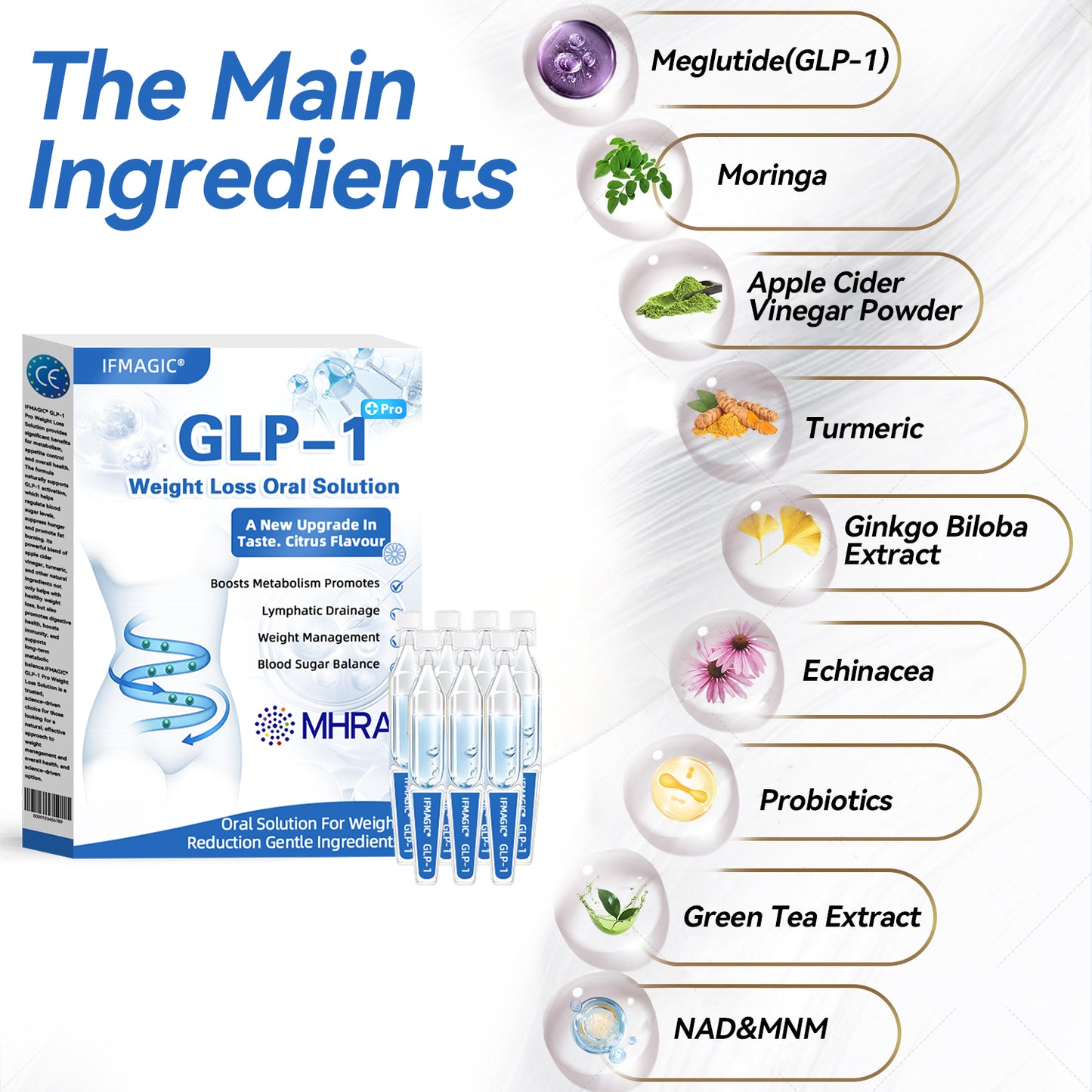 𝐈𝐅𝐌𝐀𝐆𝐈𝐂® 𝐆𝐋𝐏-𝟏 𝐏𝐫𝐨 𝐖𝐞𝐢𝐠𝐡𝐭 𝐋𝐨𝐬𝐬 𝐎𝐫𝐚𝐥 𝐒𝐨𝐥𝐮𝐭𝐢𝐨𝐧 Visible results in 7 days, no side effects, suitable for all age groups 🌹🌹